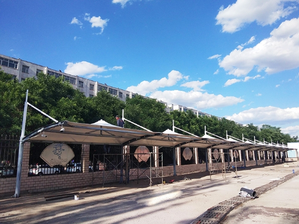 山東膜結構車棚廠家