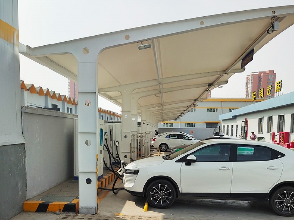 山東膜結構充電樁廠家